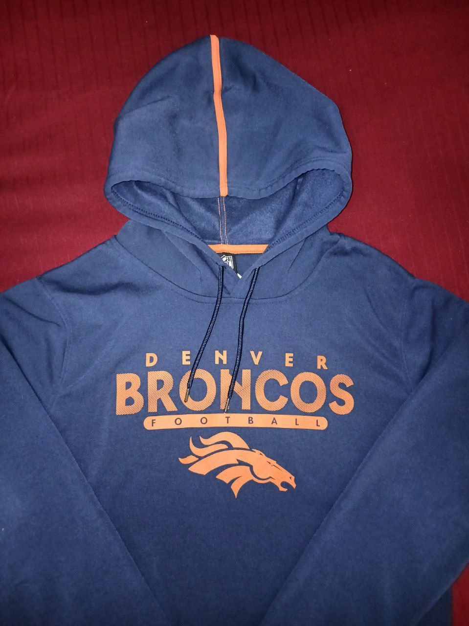 Из Америки, толстовка с капюшоном, бренда Denver Broncos