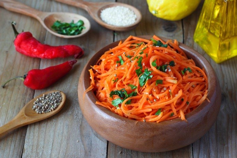 Корейские салаты оптом