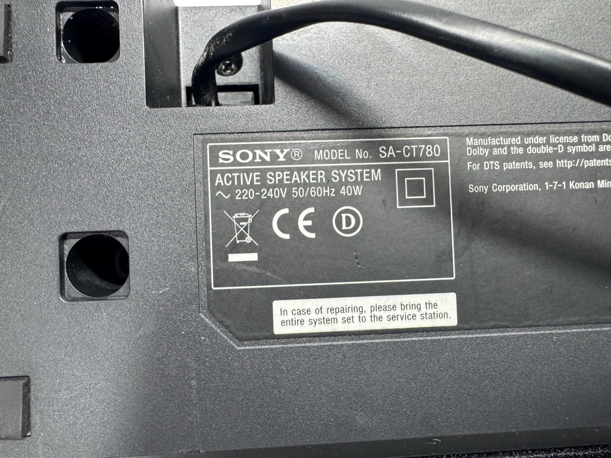 Саундбар - Sony SA-CT780 / S1