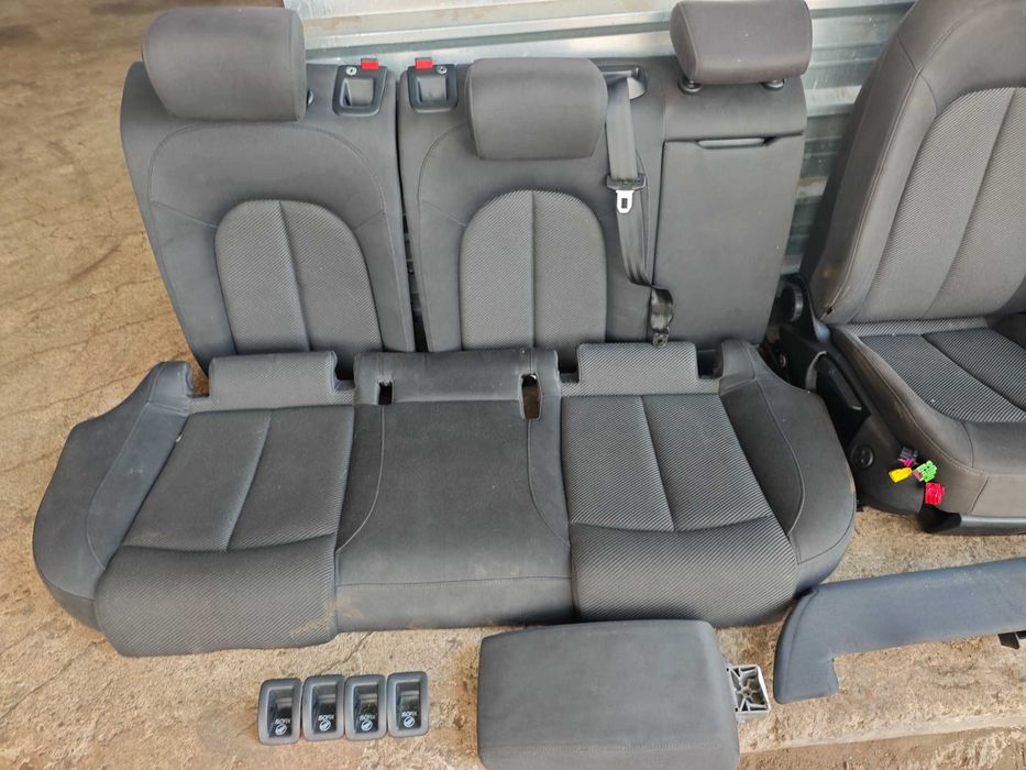 Текстилен салон Audi A6 C7 4g Седалки с подгрев и надуване Н592