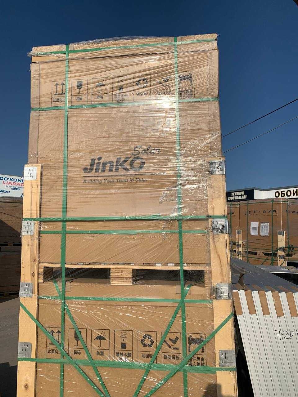 Jinko Solar 720W Quyosh Paneli Tiger neo, N-type, Ikki tomonlama