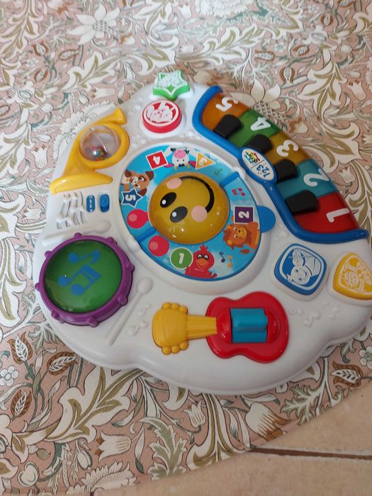 Baby Einstein-Masuta interactiva de activitati Discovering instrumente