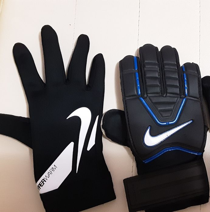 NIKE hyper warm ACADEMY  2чифта детски зимни оригинал ръкавици за фу