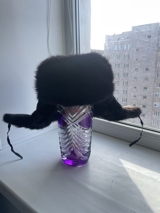 Шапка ушанка натуралка