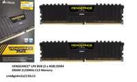 Kit Memorie RAM Corsair Vengeance LPX 8GB 2x4GB DIMM, DDR4