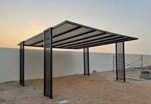 Pergola 5.5m x 6m pe structura metalica