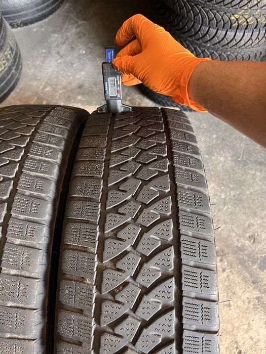 2 anvelope iarna 215/75/16 C , Bridgestone , DOT 2022 !