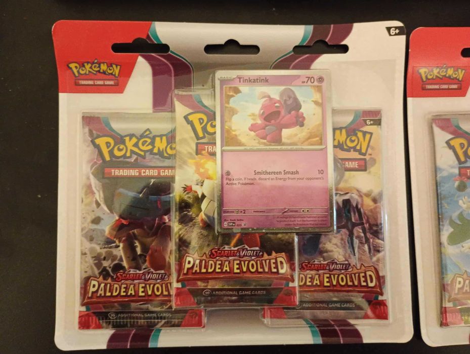 Pokemon: Paldea Evolved Three Pack Blisters