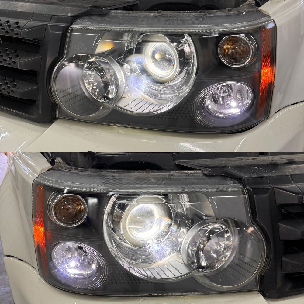 Ремонт фар, Установка  би лед линз bi led, реставрация фар