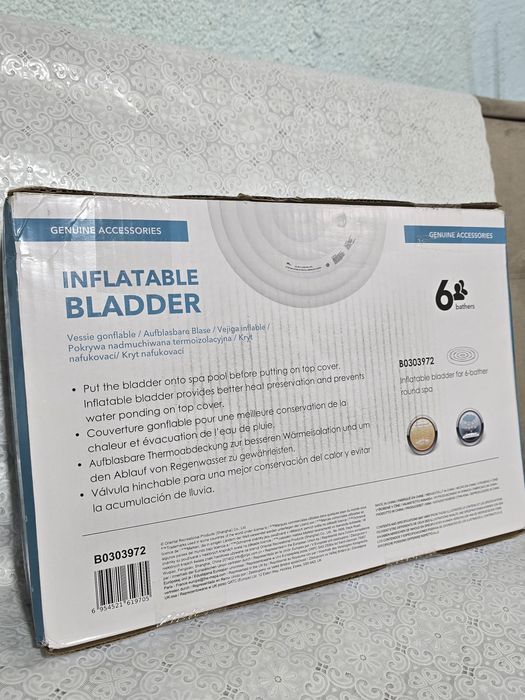 Capac rotund gonflabil jacuzzi spa 6 persoane