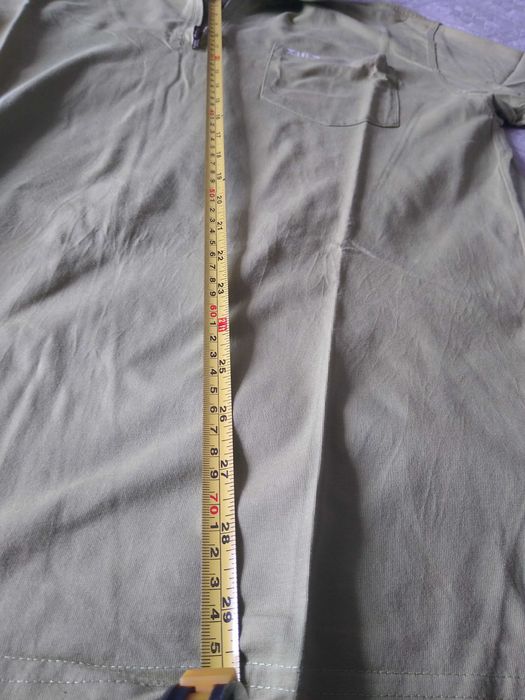 Tricou chic pe verde bărbați