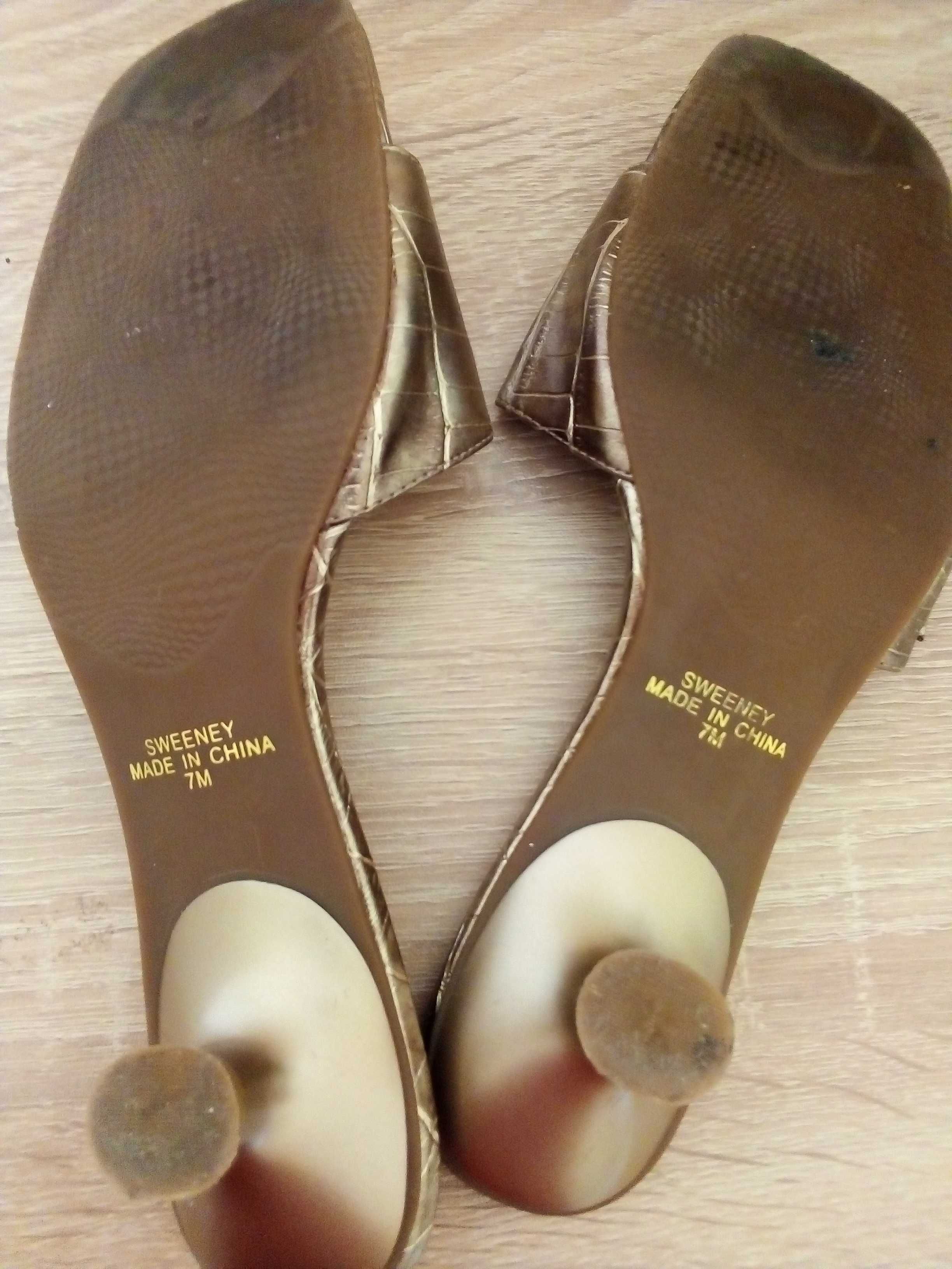 НОВИ Елегантни дамски обувки Graceland и чехли с токче, номер 37/38