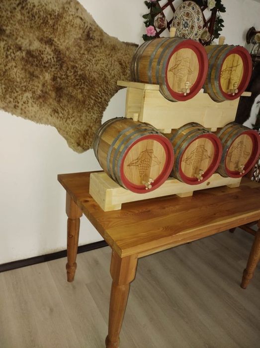 Butoaie de lemn. Producem și la comanda. Material SALCAM SI STEJAR