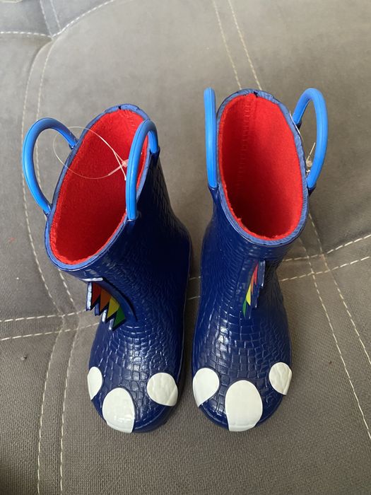 Резиновые сапоги с контрастной отделкой next