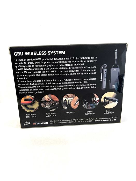 GBU Sistem Wirelles Eko, NOU/Sigilat!