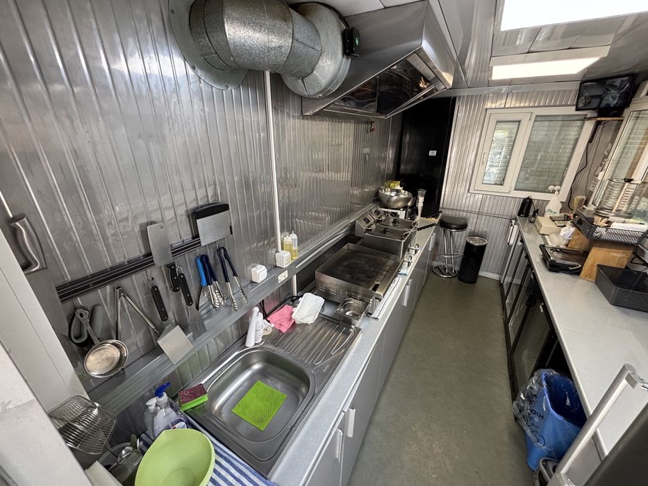 Container Fast Food Utilat Complet + Firma