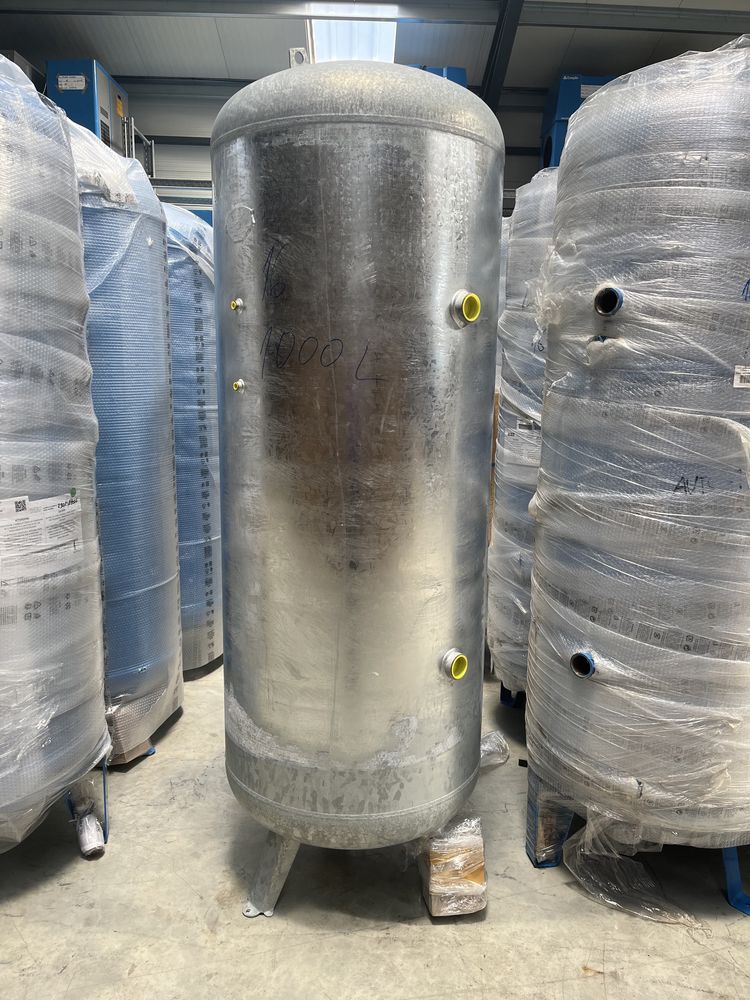 Butelie - Rezervor de aer, galvanizat, vertical, 1000 L, 16 Bar - NOU