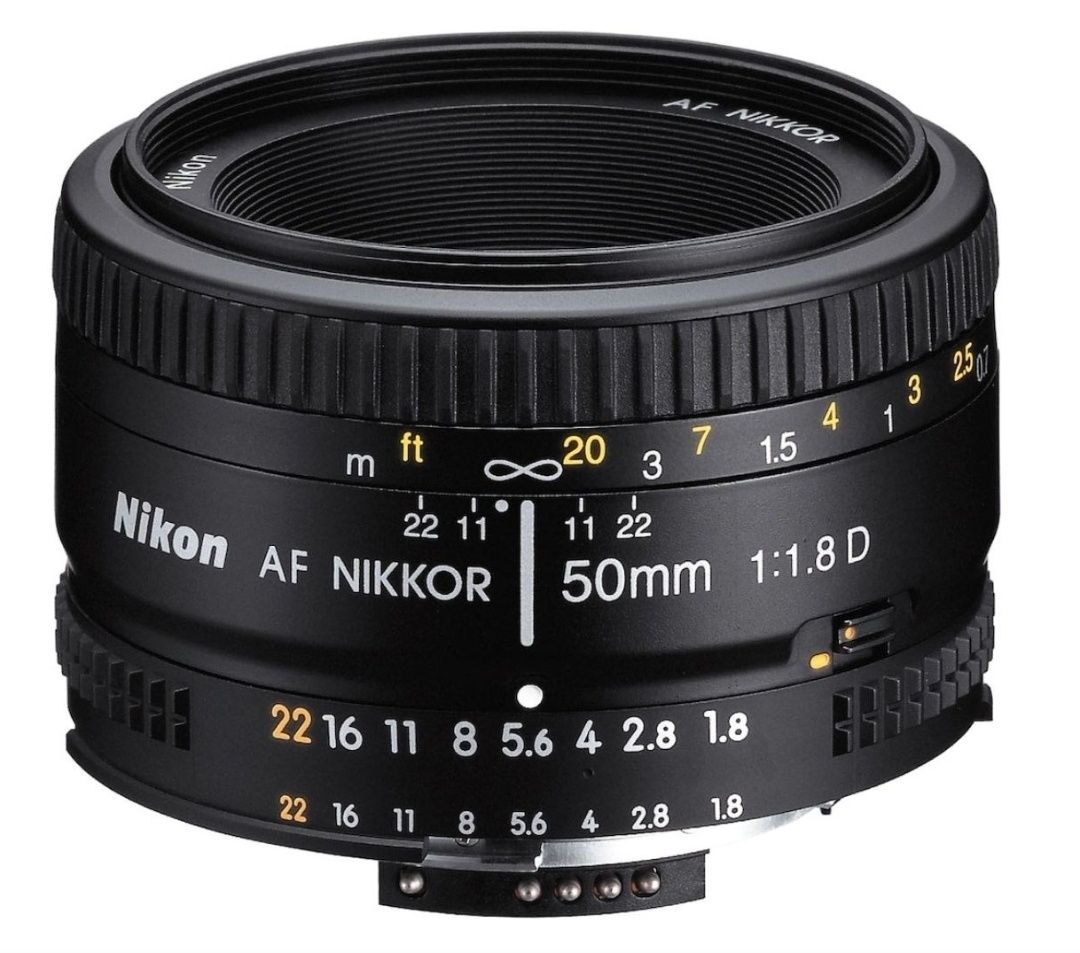 Nikon AF Nikkor 50mm, f/1.8D