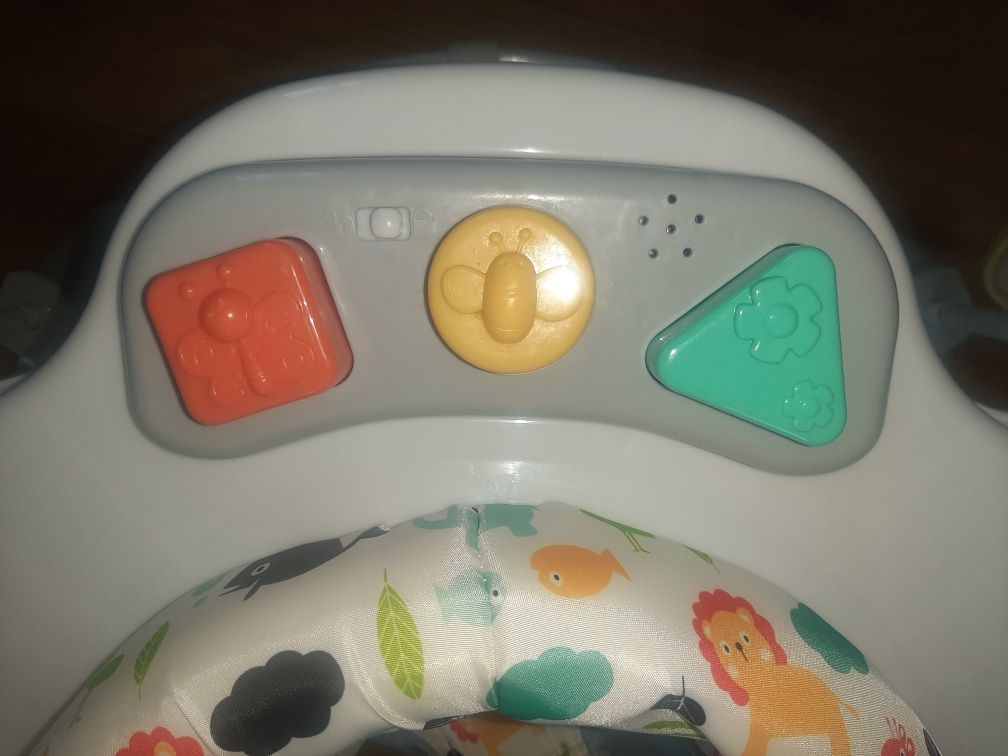 МОНИ бебешко бънджи MAGIC FUN сив