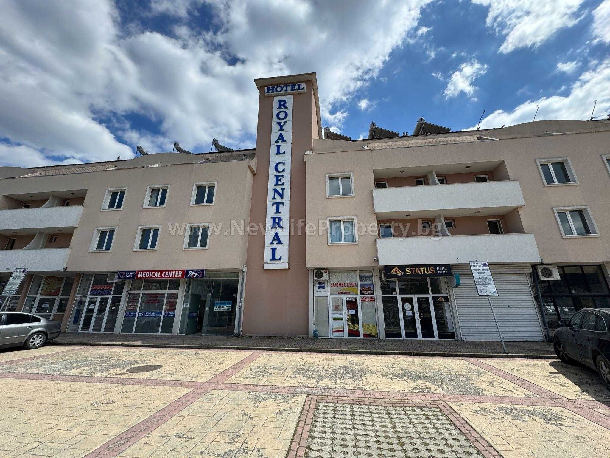Хотелската част на комплекс ”Royal Central Hotel”, Слънчев бряг