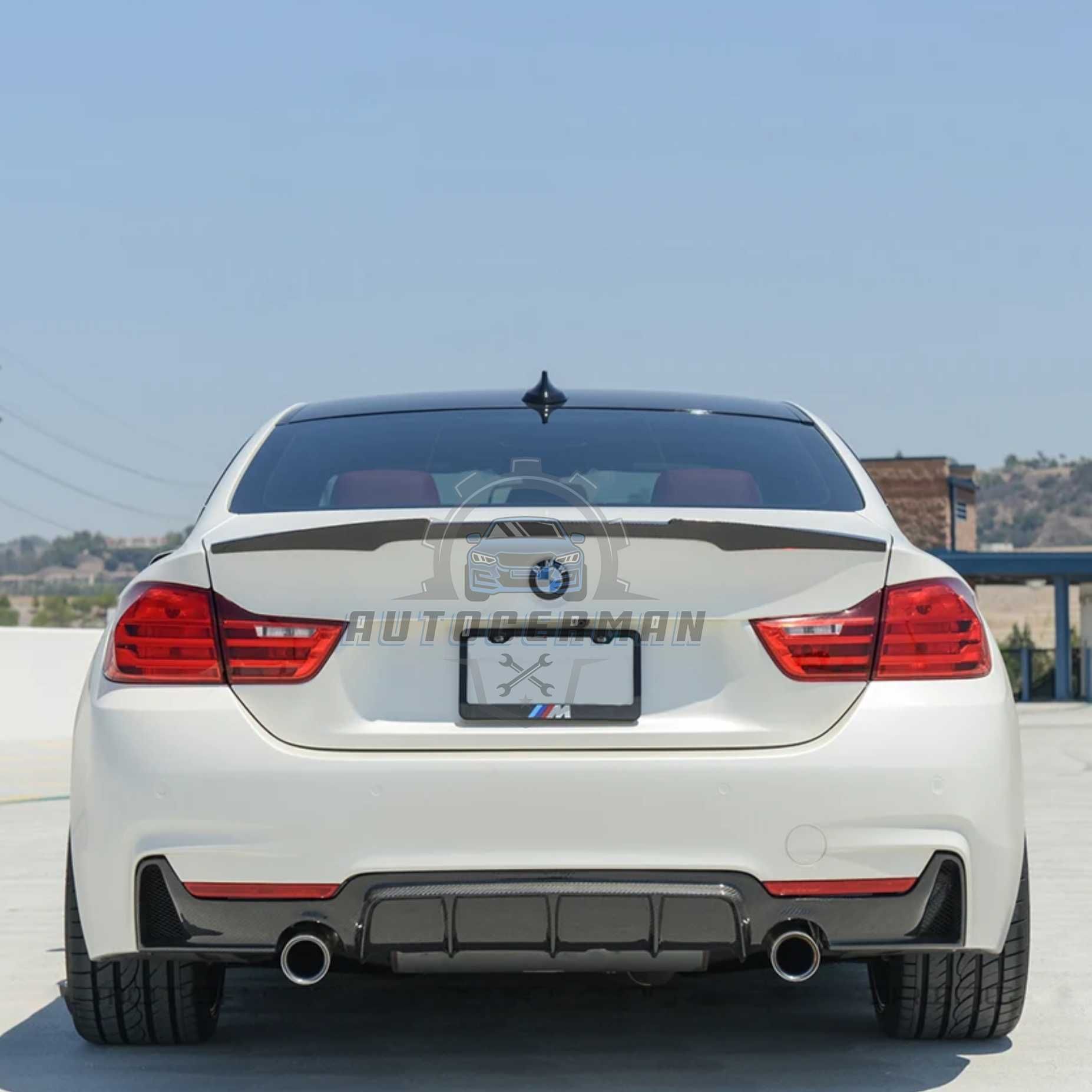 Спойлер BMW F32 M4 tuning лип ф32 за задна броня спорт пакет