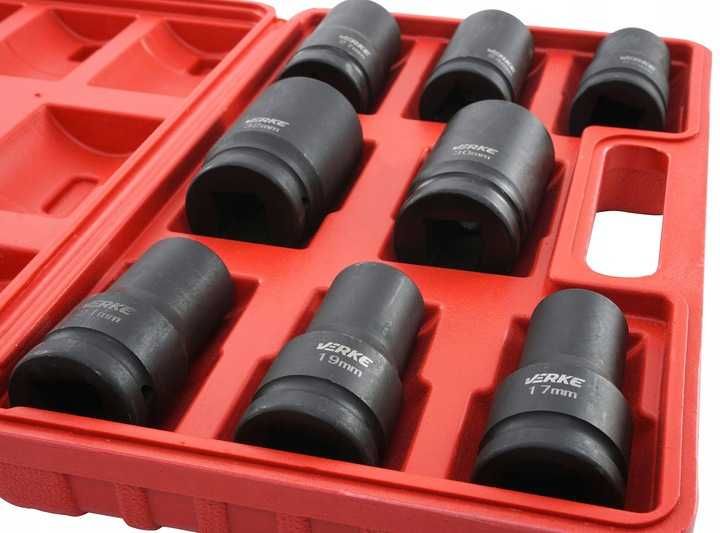 Trusa chei tubulare de forta impact ¾ 17-32mm intarite CR-Mo (V39471)