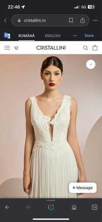 Rochie de mireasa Cristallini