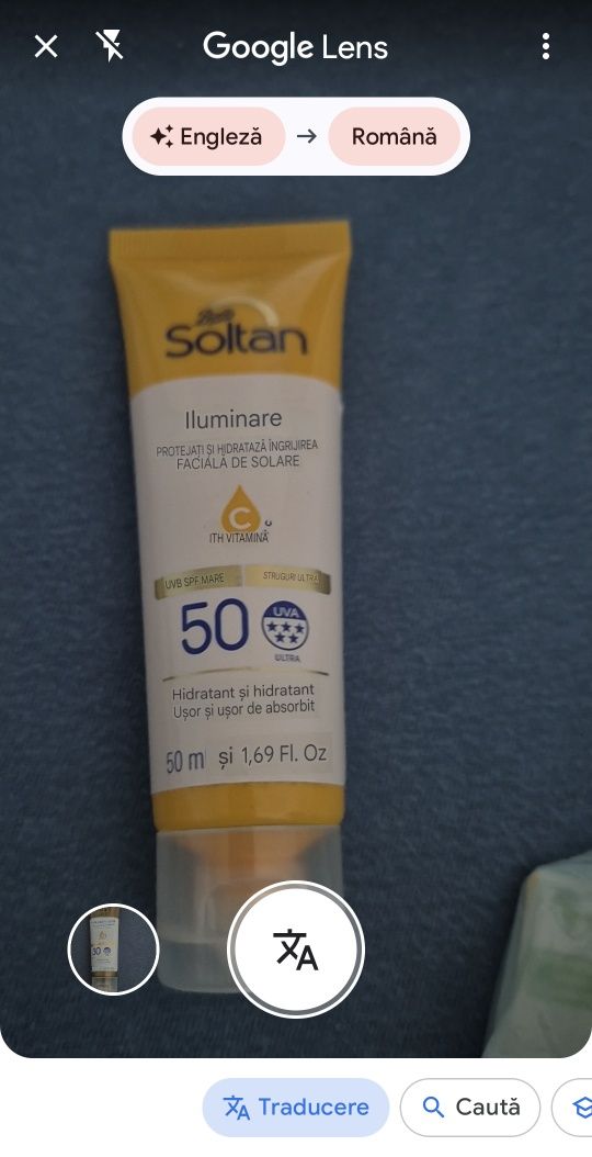 SPF 30-50 pentru față
