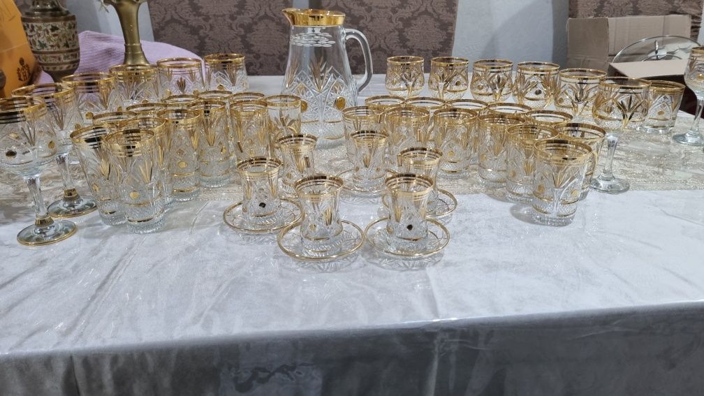 Турецкий сервиз новый 52шт