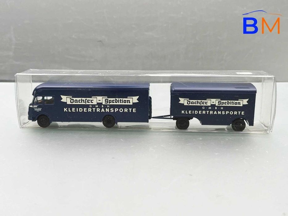 Macheta Brekina Mercedes Benz  Dachser Spedition 1/87  HO