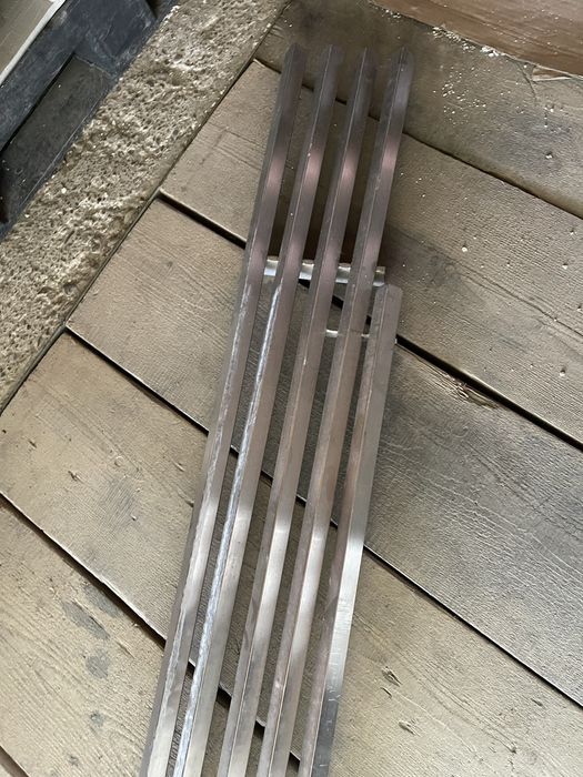 Tevi(gratar) inox alimentar 100% 2,5x2,5 foarte calitativ