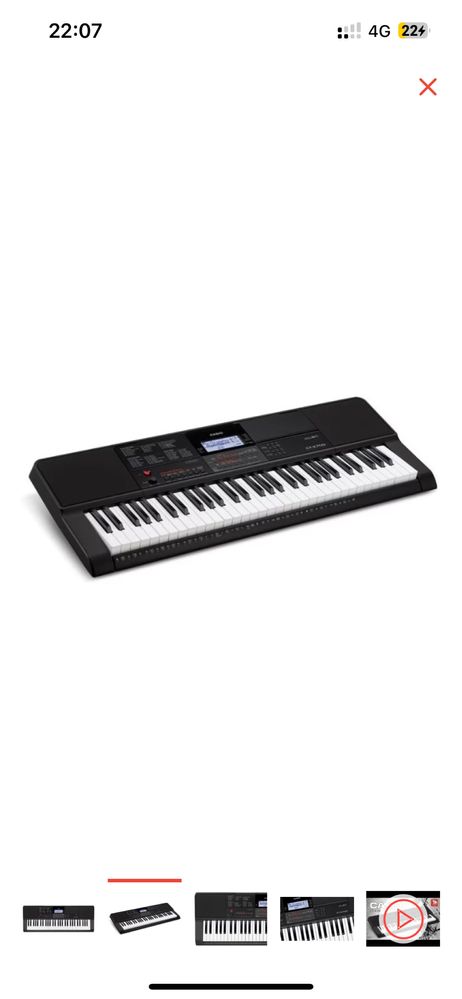 Синтезатор CASIO CT-X700