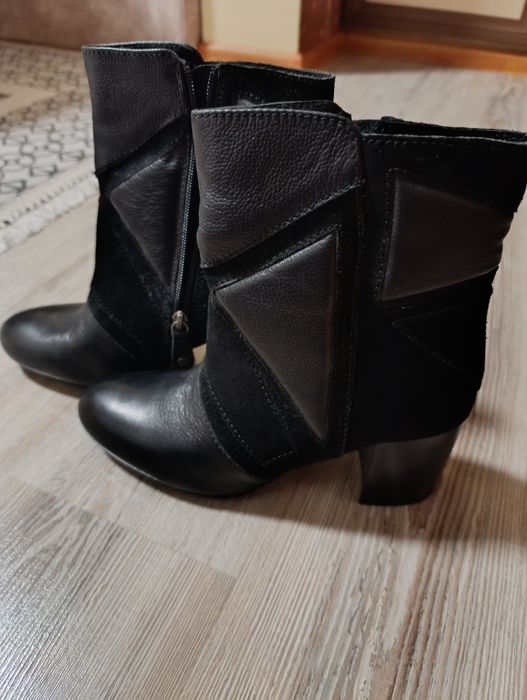 Дамски ботуши естествена кожа