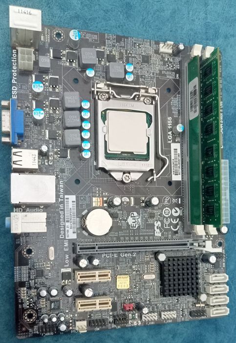Материнская плата Intel Core i3 2120 процессор