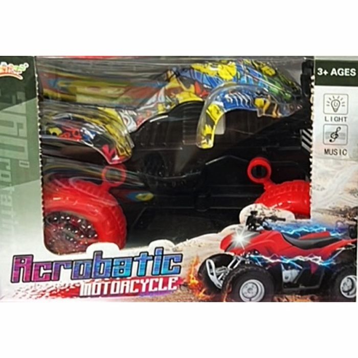 Акробатичен мотор с музика и светлини – за безброй каскади и забавлени