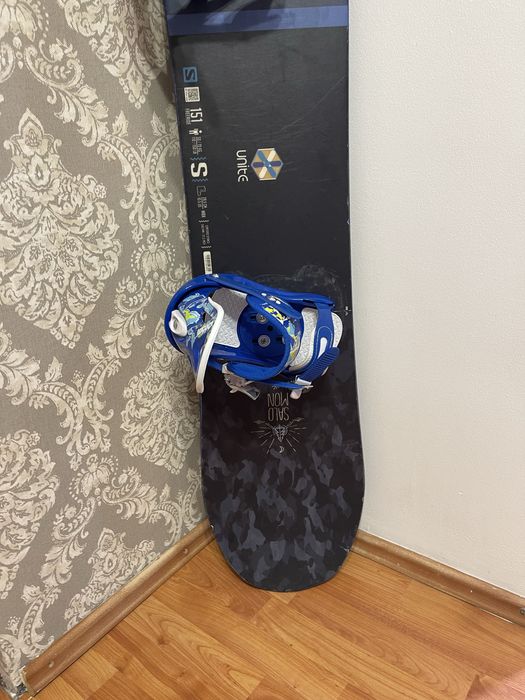 Placa snowboard 150 cm salomon cu legaturi
