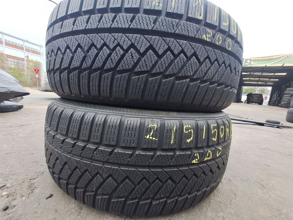 2 anvelope iarna 215/50r18 Continental Montaj Gratuit