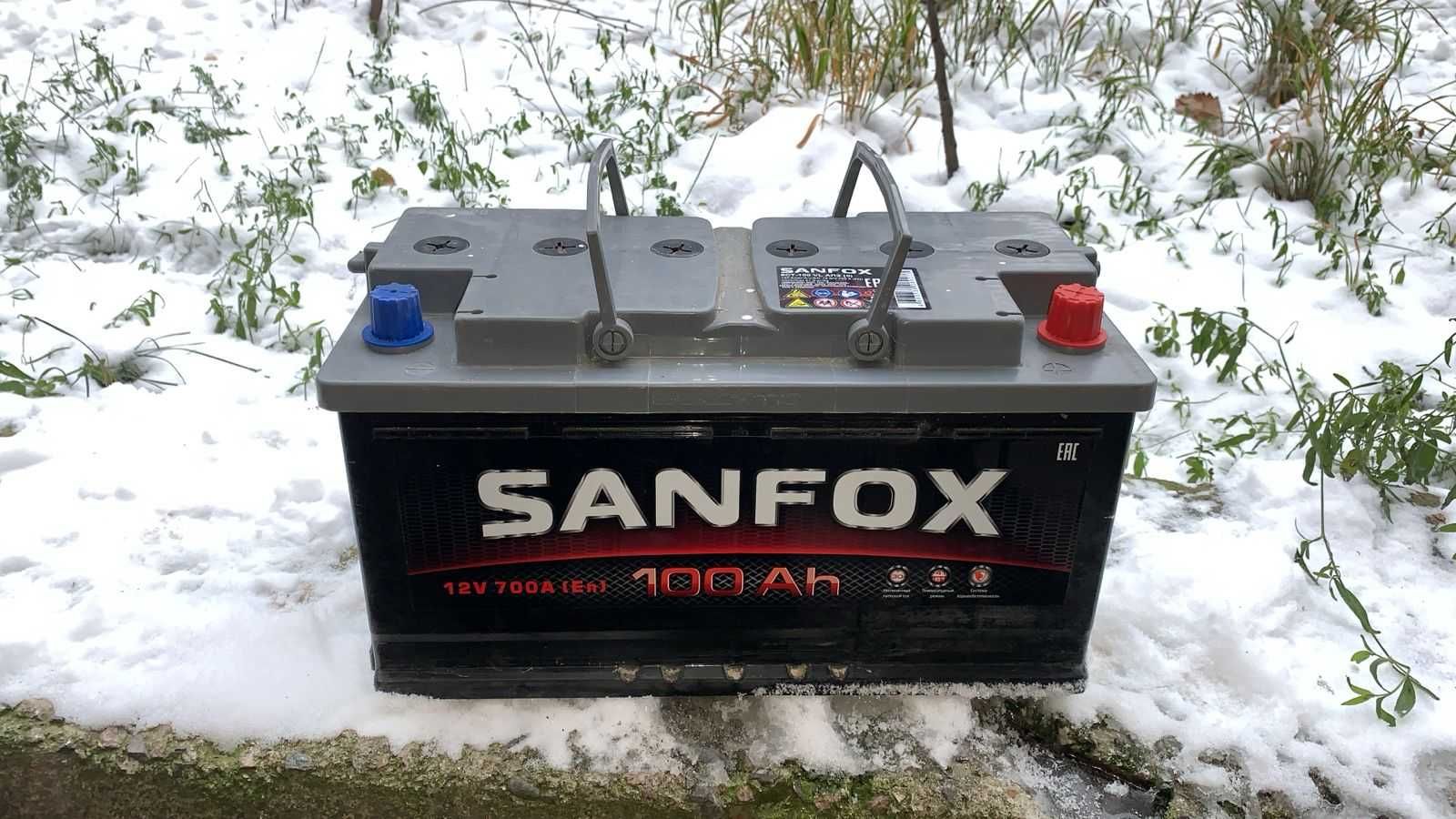Продам новый аккумулятор Sanfox 6CT-100ah 12v 700A