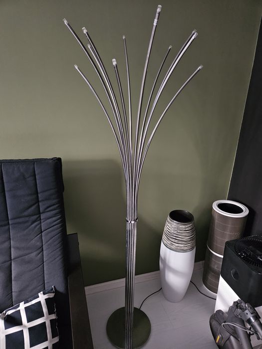 Lampa podea ikea hovnas inox