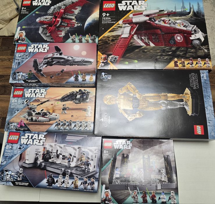 Новые наборы Lego Star Wars Лего Звёздые войны
