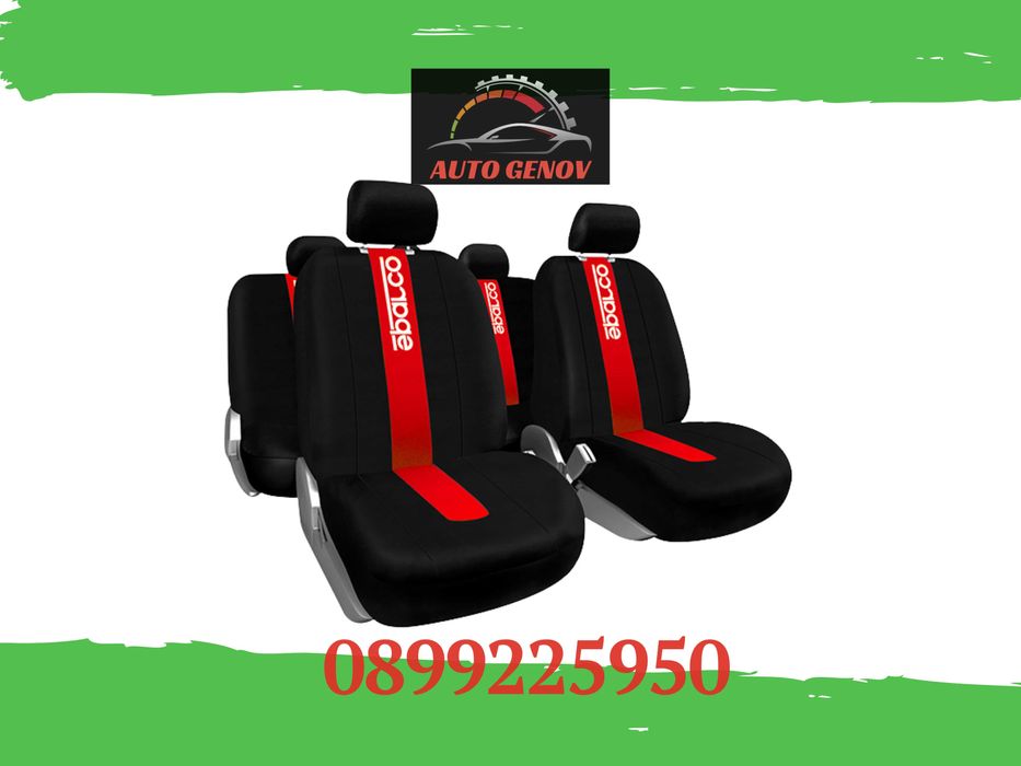 Тапицерия За Автомобил Sparco, Универсални Калъфи, Pодложки За Седалка