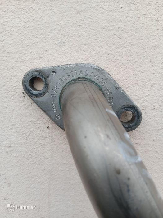 EGR тръба за volkswagen touareg 2.5 r5 мотора