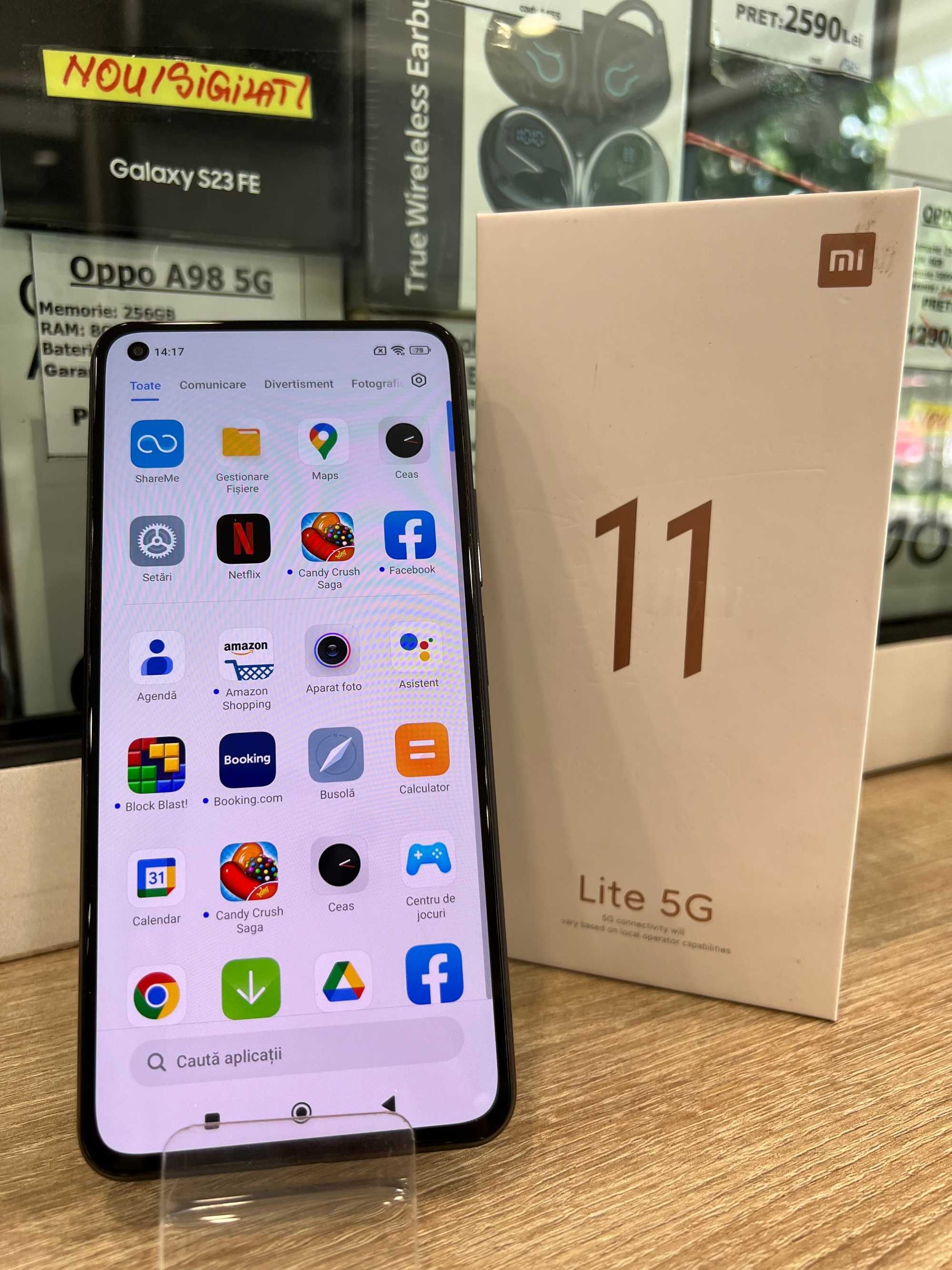 Xiaomi Mi 11Lite 5G, 128GB/8GB RAM, Black!
