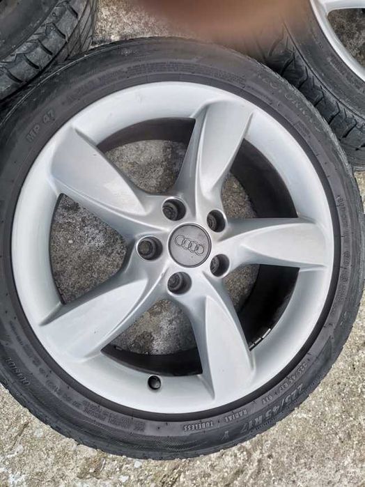 4бр лети джанти 17" за Ауди, Фолксваген, Шкода - с гуми 225/45/17