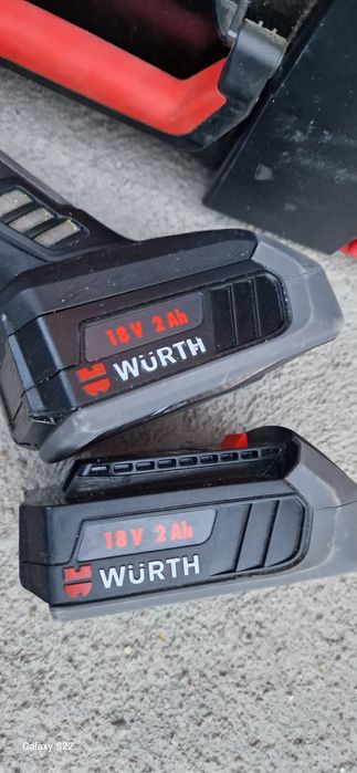 Wurth rotopercutor ,polizor pe acumulatori