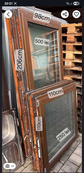 Ușă termopan de balcon