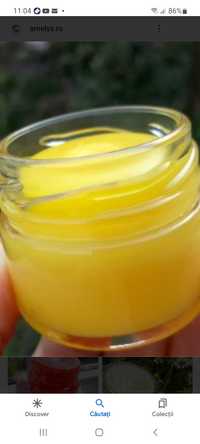 Crema naturala 100%,de rotopasca cu ceara de albine