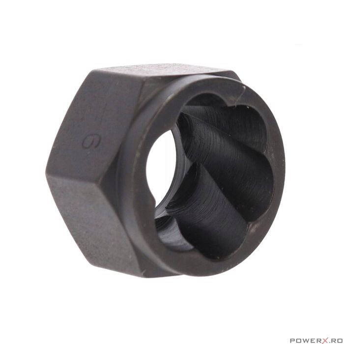 Trusa extractoare suruburi si piulite deteriorate, 11 piese, 9-19 mm,