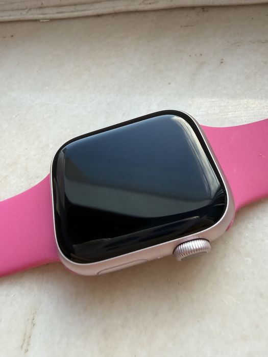 Apple Watch 9, GPS, Carcasa Pink Aluminium 41mm