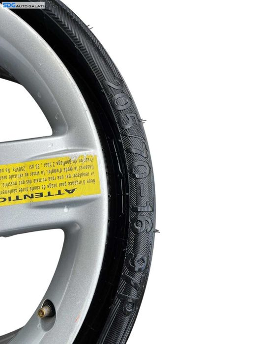 Roata Janta Rezerva Aliaj 5x112 205 70 16 Audi A6 C5 Allroad Quattro 4x4 1998 - 2005 Cod 4Z7601025B [B4189]